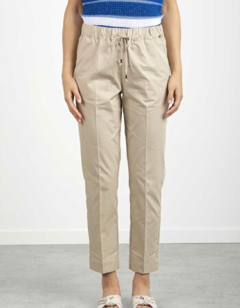 LIU JO-PANTALONE TPOTF LUNGO-LJ8A2019T3318 SABBIA