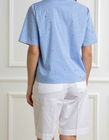 LIU JO-CAMICIA BOXY-LJCA5018T2946 BLU