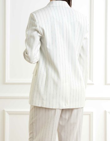 LIU JO-BLAZER DUE BOTTONI-LJCA5235T1969 WHITE