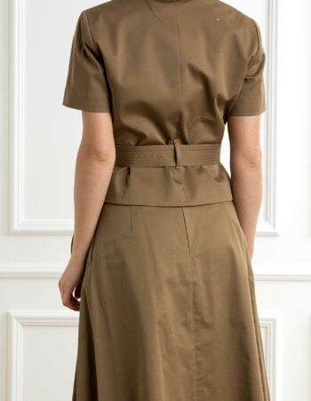 LIU JO-GIACCA CON CINTURA-LJCA5286T4691 GREEN