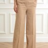 LIU JO-PANTALONE DRITTO-LJCA5348T1973 BEIGE