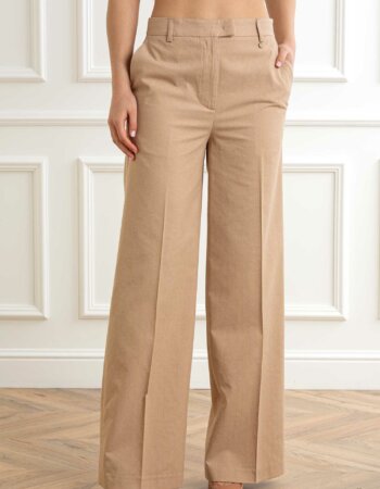 LIU JO-PANTALONE DRITTO-LJCA5348T1973 BEIGE