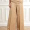 LIU JO-PANTALONE WIDE-LJCA5350T2983 BEIGE