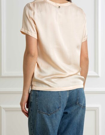 LIU JO-TUNICA M/C-LJCA5354T2571 CHAMPAGNE