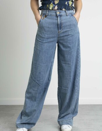 LIU JO-ECS FLARE H.W.-LJUA3129DS030 DENIM