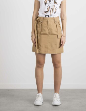 LIU JO-GONNA LINO TENCEL-LJWA1303T4818 PANNA