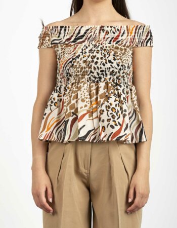 LIU JO-TUNICA TS NAV-LJWA2198T5976 BEIGE