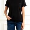 LIU JO-T-SHIRT MODA M/C-LJWA5512JS923 NERO