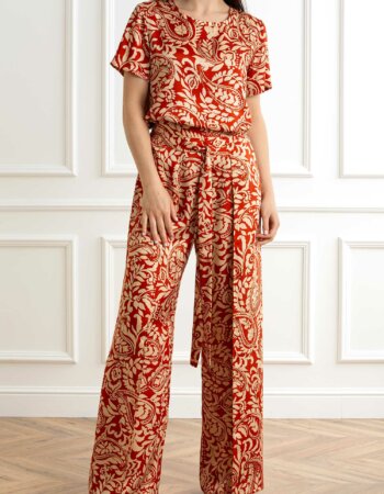 LIU JO-T-SHIRT MODA M/C-LJWA5529T5973 PAISLEY