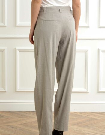 MARELLA-PANTALONE LARGO LINO-MAAGITO SABBIA