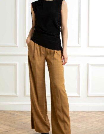 MARELLA-TOP SETA-MAOIDIO NERO