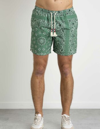 MC2 SAINT BARTH-BOXER BANDANA-MC2CAP000100 VERDE