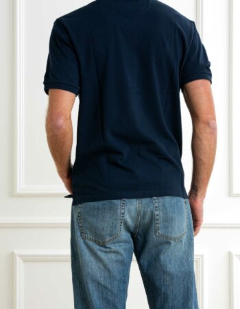 MC2 SAINT BARTH-POLO PIQUET-MC2CHARLES NAVY