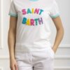 MC2 SAINT BARTH-T-SHIRT EMILIE STRING-MC2EMI000305263F BIANCO