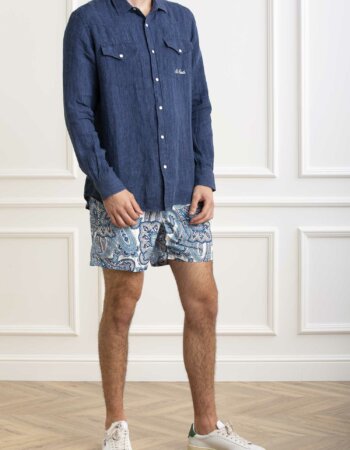 MC2 SAINT BARTH-CAMICIA GREG-MC2GRG0001 DENIM