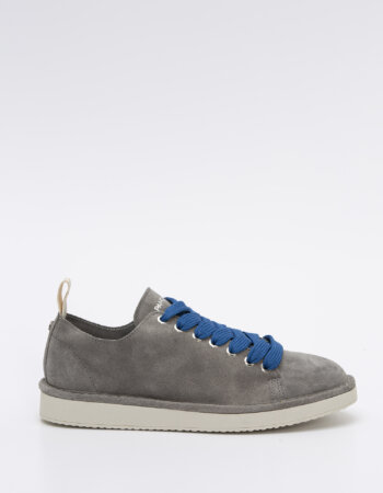 PANCHIC-SCARPA LACE-UP SUEDE VIBRANT-PANP01M01100552150 GREY