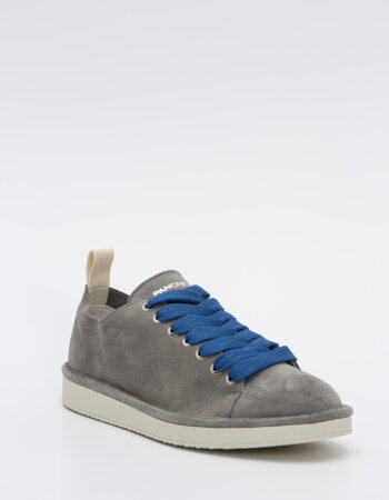 PANCHIC-SCARPA LACE-UP SUEDE VIBRANT-PANP01M01100552150 GREY