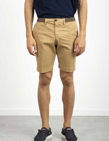 PERFECTION-BERMUDA ELSATICO-PERF22PL5183 BEI