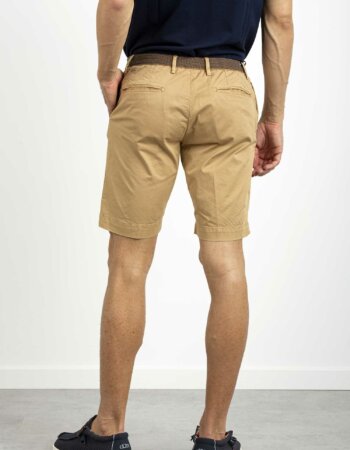 PERFECTION-BERMUDA ELSATICO-PERF22PL5183 BEI