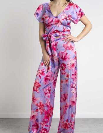 PINKO-TOP SATIN-PKTEMERARIO LILLA