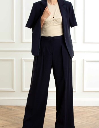 PATRIZIA PEPE-PANTALONI-PP2P1670A573 NAVY