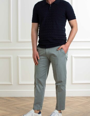 PATRIZIA PEPE-MAGLIA POLO-PP5K0173K256 DARKNAVY