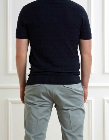 PATRIZIA PEPE-MAGLIA POLO-PP5K0173K256 DARKNAVY