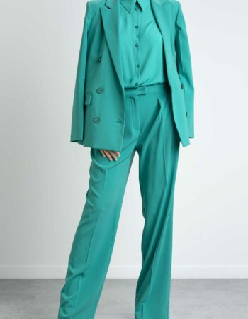 PATRIZIA PEPE-PANTALONE MASCHILE "ESSENTIAL"-PP8P0494A6F5 ACQUA