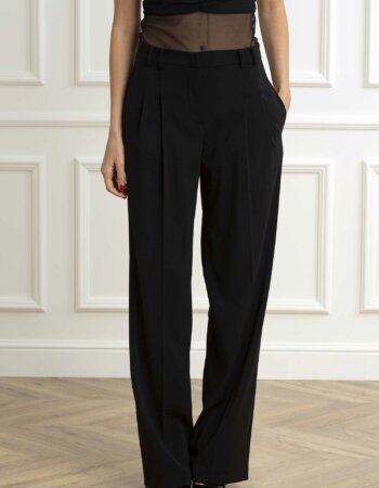 PATRIZIA PEPE-PANTALONE-PP8P0598A6F5 NERO