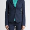 PATRIZIA PEPE-GIACCA 2 BOTTONI-PPCSA112AQ39 NAVY