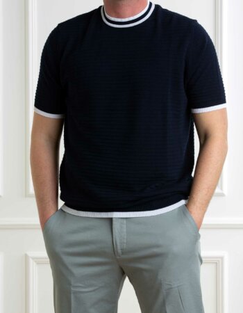 YOU GET IT-MAGLIA MM BORDO-PRE14501220 BLU