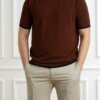 YOU GET IT-MAGLIA MM BORDO-PRE14501220 MARRONE