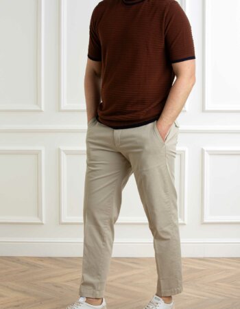 YOU GET IT-MAGLIA MM BORDO-PRE14501220 MARRONE