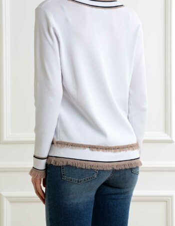 YOU GET IT-CARDIGAN CHANEL-PRE355031 BIANCO