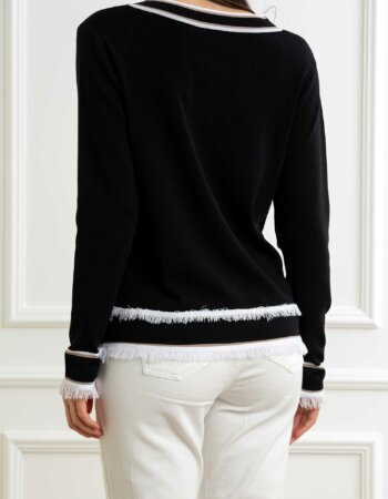YOU GET IT-CARDIGAN CHANEL-PRE355031 NERO