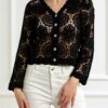 YOU GET IT-CARDIGAN UNCINETTO-PRE355091 NERO