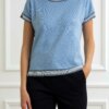 YOU GET IT-MAGLIA MM LUREX-PRE355220 BIANCOBLU