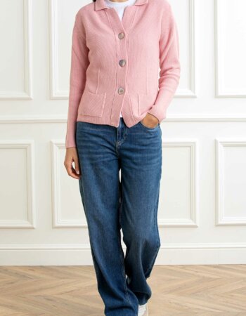 YOU GET IT-MAGLIA GIACCA TU-PRE355651 ROSA