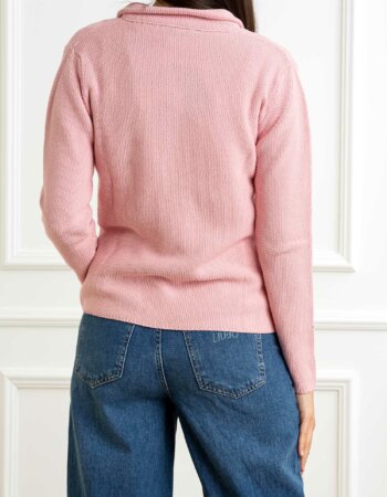 YOU GET IT-MAGLIA GIACCA TU-PRE355651 ROSA