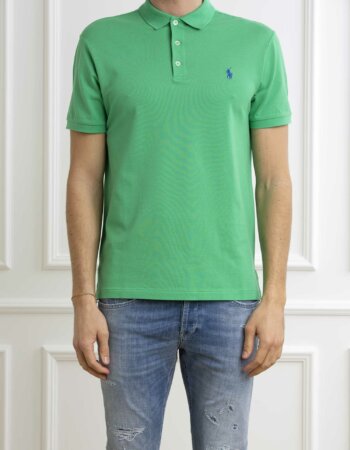 RALPH LAUREN-POLO SHORT SLEEVE-KNIT-RL541705P4 KELLY