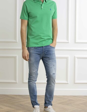 RALPH LAUREN-POLO SHORT SLEEVE-KNIT-RL541705P4 KELLY