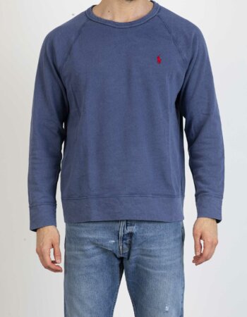 RALPH LAUREN-FELPA COTTON SPA TERRY-RL644952P2 NAVY