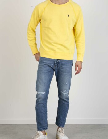 RALPH LAUREN-FELPA COTTON SPA TERRY-RL644952P2 YELLOW