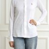 RALPH LAUREN-CAMICIA OXFORD-RL664427P4 WHITE