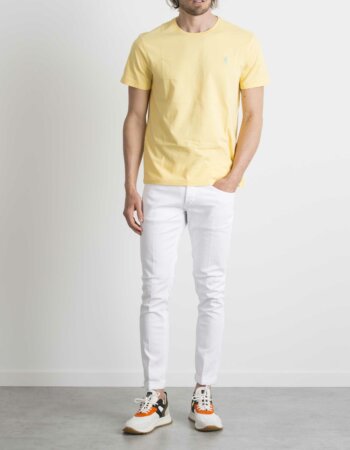 RALPH LAUREN-T-SHIRT JERSY CREWNECK-RL671438P1 GIA