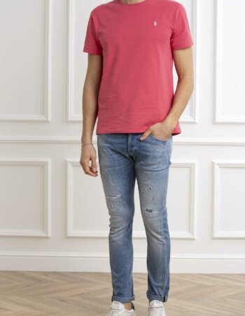 RALPH LAUREN-SHORT SLEEVE T-SHIRT-RL671438P4 RED