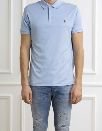 RALPH LAUREN-POLO INTERLOCK-RL713130P4 OFFICEBLUE