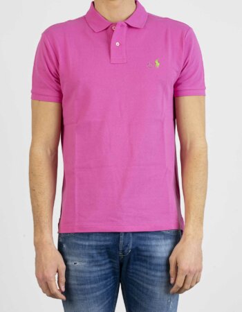 RALPH LAUREN-POLO SLIM FIT STRETCH MESH-RL795080P2 PINK