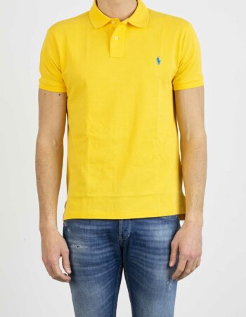RALPH LAUREN-POLO SLIM FIT STRETCH MESH-RL795080P2 YELLOW