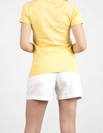 RALPH LAUREN-POLO JULIE SLIM FIT-RL870245 YELLOW